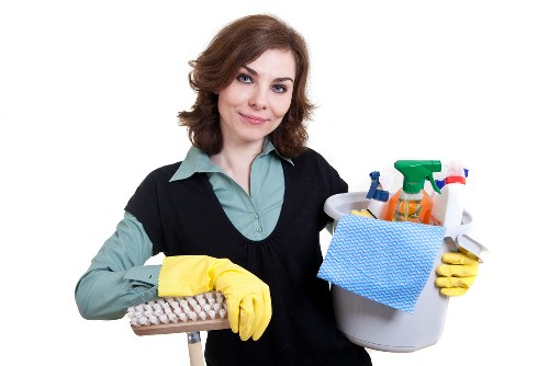 Kitchen deep cleaning during end of tenancy service